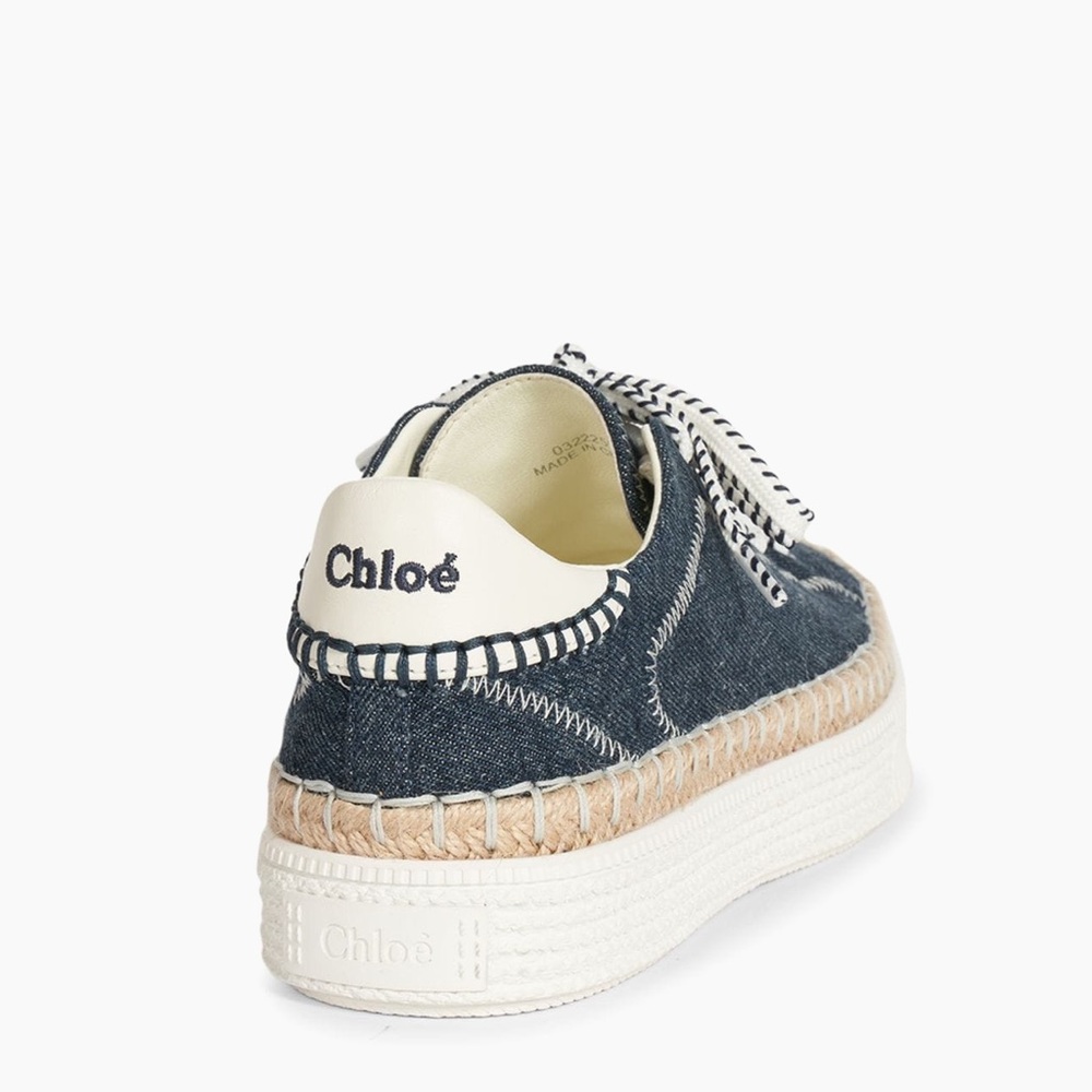 Authentic Chloe denim shoes